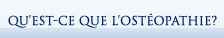 About Osteopathy
